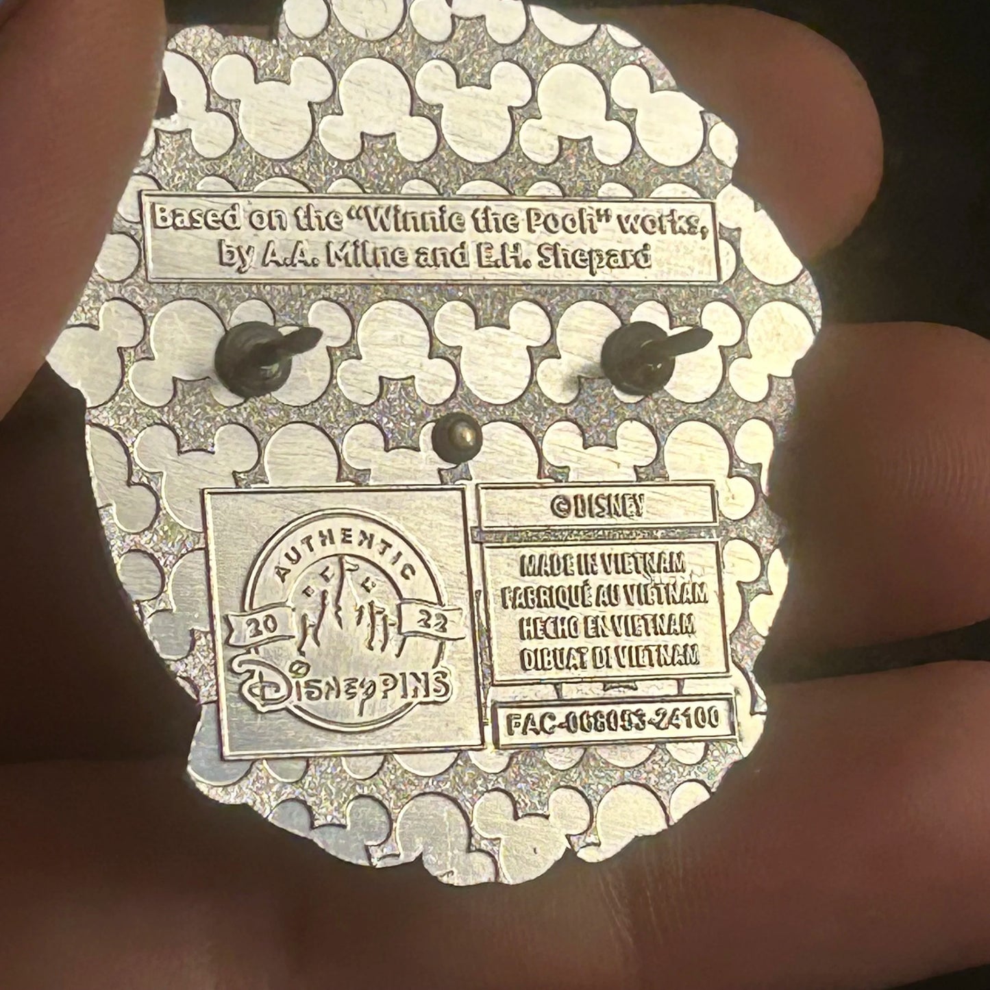 2022 - Winnie the Pooh - It’s An Upside Down Sort Of Day - Spinner - Disney Pin