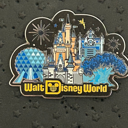 2024 - Walt Disney World - 4 Theme Parks - Disney Pin