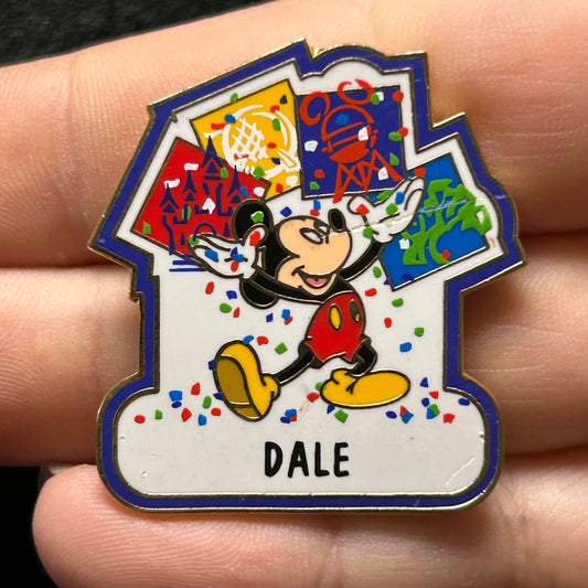 Dale - Mickey Mouse - Name Series - Disney Pin
