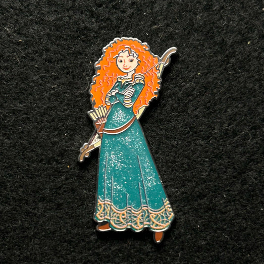 2023 - Merida - Full Body - Glitter Dress - Princess Series - Disney Pin