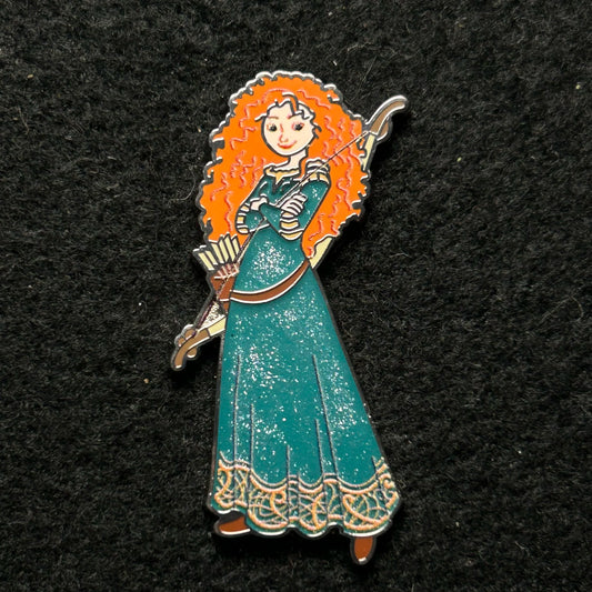 2023 - Merida - Full Body - Glitter Dress - Princess Series - Disney Pin