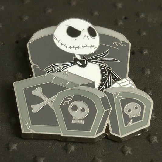 2024 - Jack Skellington - NBC - Tombstone - Mystery Pin