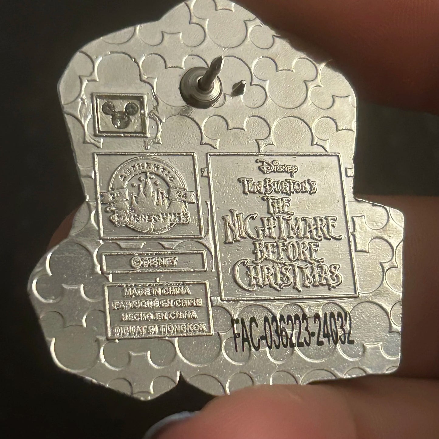 2024 - Jack Skellington - NBC - Tombstone - Mystery Pin