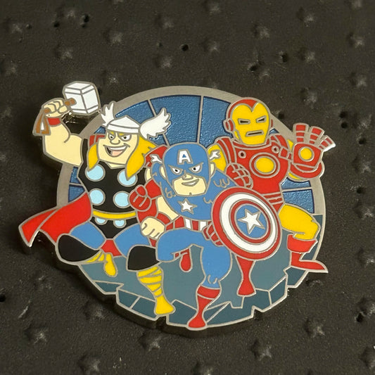 2024 - Thor, Captain America, and Thor - Marvel - Disney Pin