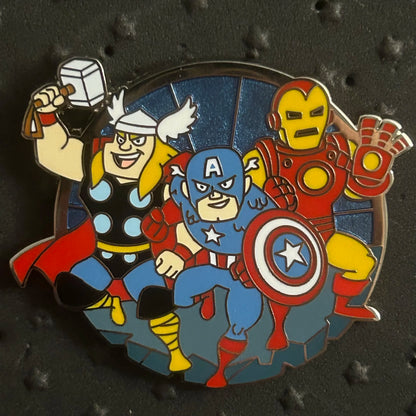 2024 - Thor, Captain America, and Thor - Marvel - Disney Pin