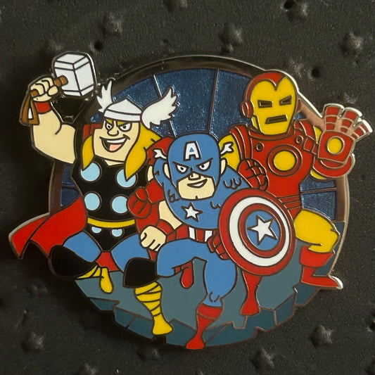 2024 - Thor, Captain America, and Thor - Marvel - Disney Pin