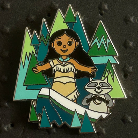 2023 - Pocahontas - Meeko - It’s A Small World - Disney Pin