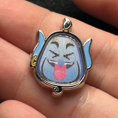 2018 - Genie - Head - Aladdin - Lenticular - Tiny - Disney Pin