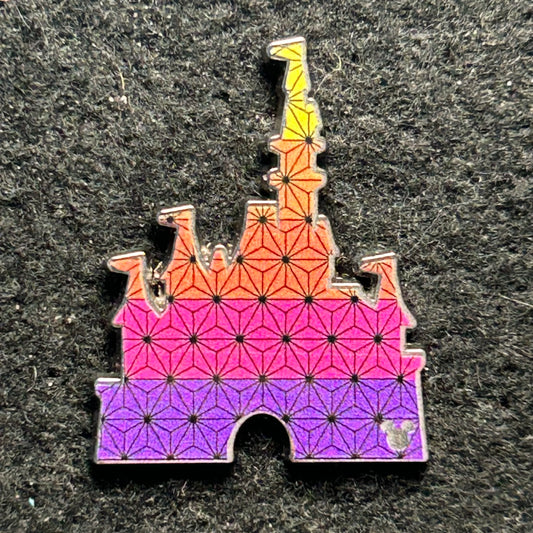 2025 - Epcot - Castle - WDW - HD - Chaser - Disney Pin
