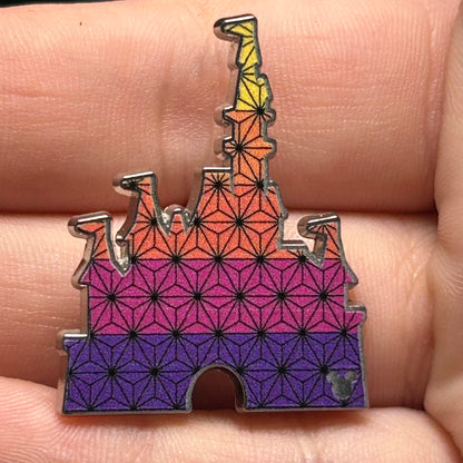 2025 - Epcot - Castle - WDW - HD - Chaser - Disney Pin