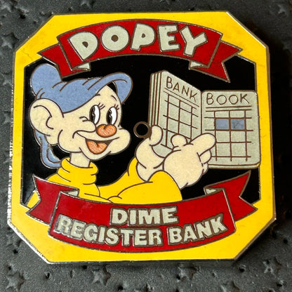 2004 - Dopey - Snow White - Dime Bank - LE 2,500 - Vintage Collection - Disney Pin