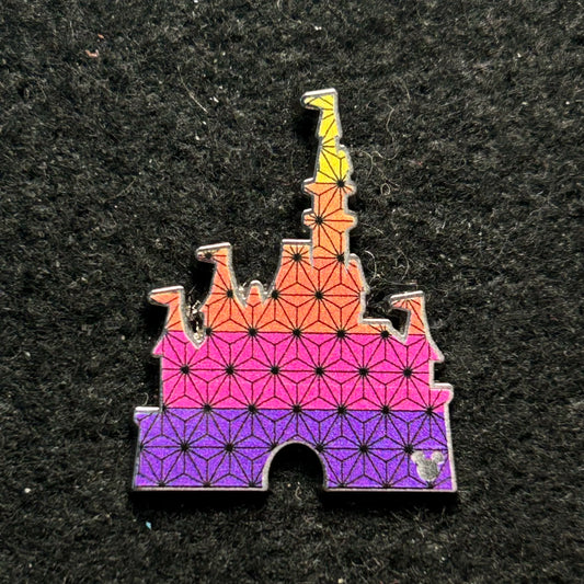 2025 - Epcot - Castle - WDW - HD - Chaser - Disney Pin