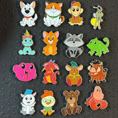 FULL SET - 16 Pins - Pixie Plush - Mystery Pin Series