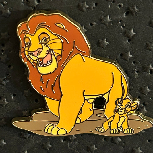 2024 - Simba and Mufasa - The Lion King - Disney Pin