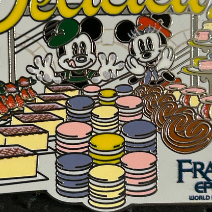 2024 - Mickey and Minnie Mouse - France - EPCOT - Bakery and Desserts - Disney Pin