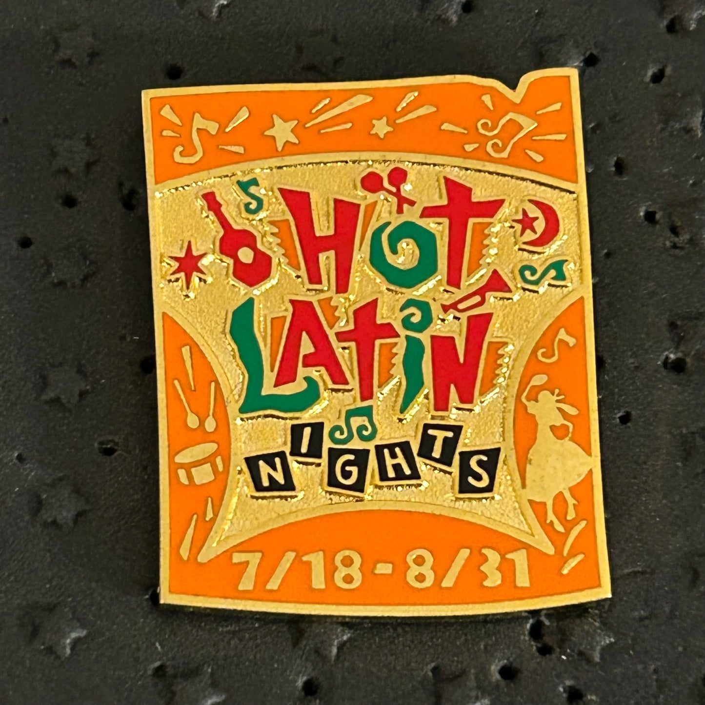 Tokyo Disney Sea - Hot Latin Nights 7/18-8/31 - Disney Pin