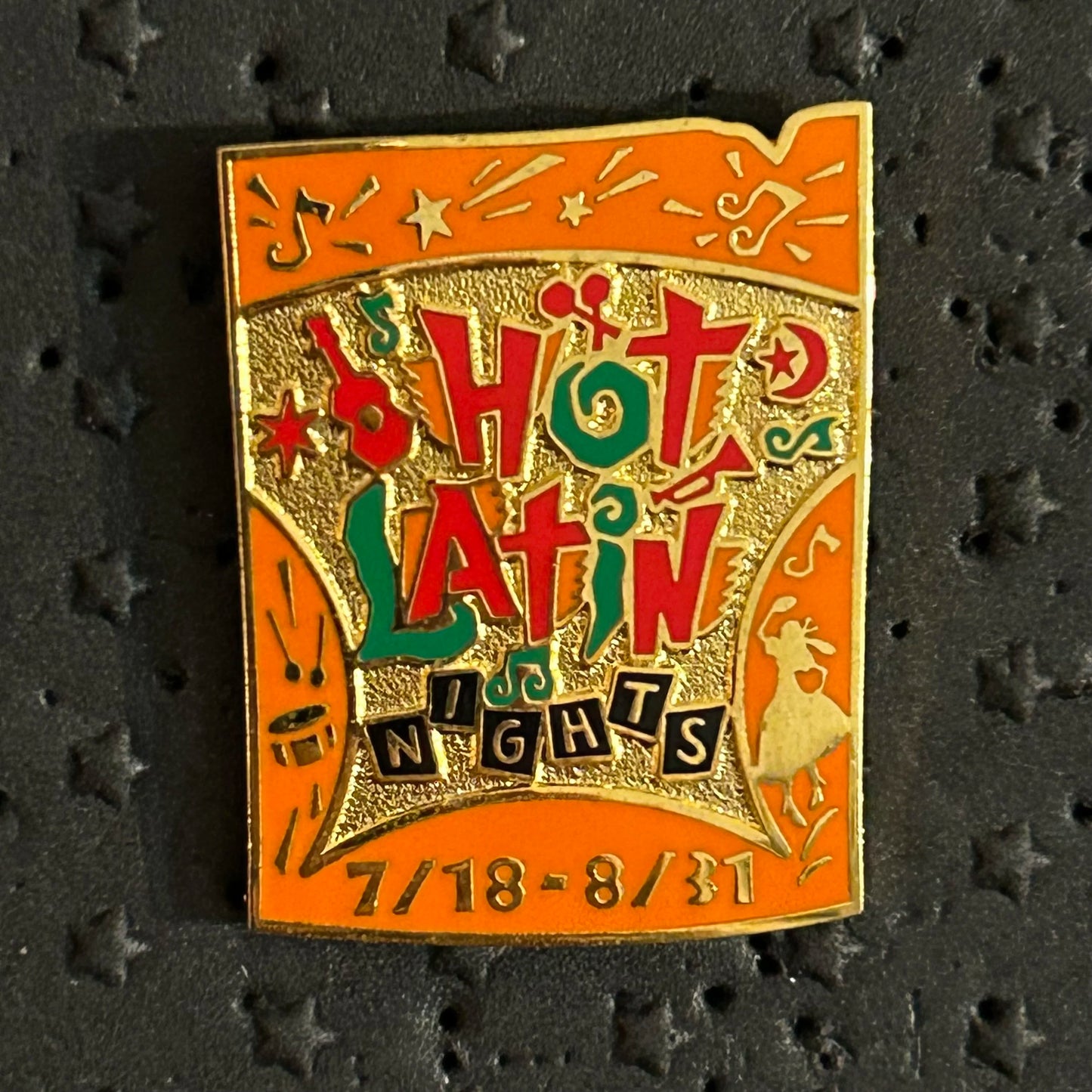 Tokyo Disney Sea - Hot Latin Nights 7/18-8/31 - Disney Pin