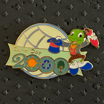 2000 - Jiminy Cricket - Pinocchio - Earth Day - LE 10,000 - Disney Pin