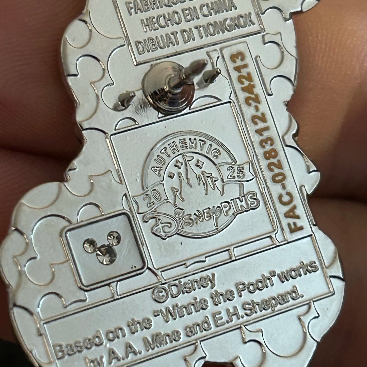 2025 - Baby Pooh Bear - Eating Honey - Disney Pin