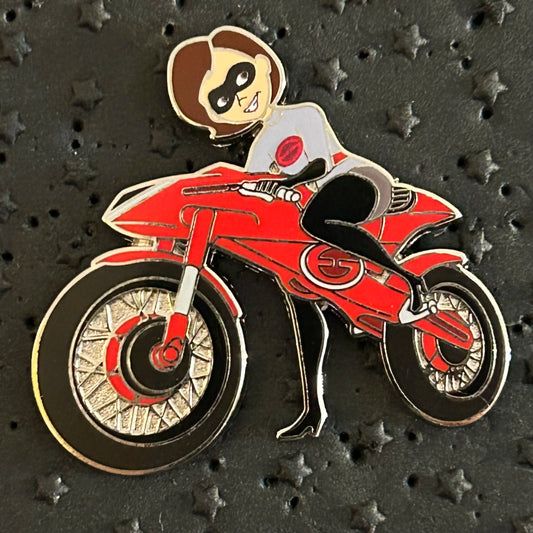 2024 - Helen - Riding Motorcycle - The Incredibles - Pixar - Disney Pin