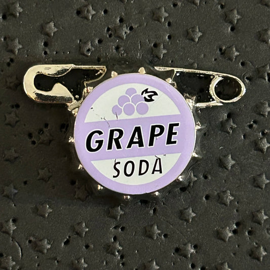 2010 - Grape Soda Safety Pin - Up - Disney Pin