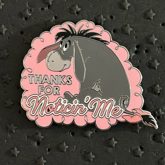 2022 - Eeyore - Winnie the Pooh - Thanks For Noticing Me - Mystery Pin