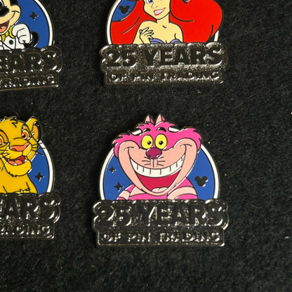 FULL SET - 2025 - 25 Years Of Pin Trading - WDW - HD - 6 Pins