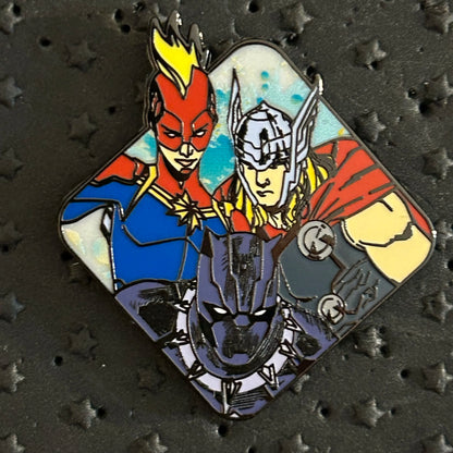 2024 - Thor, Black Panther, and Captain Marvel - Avengers - Disney Pin