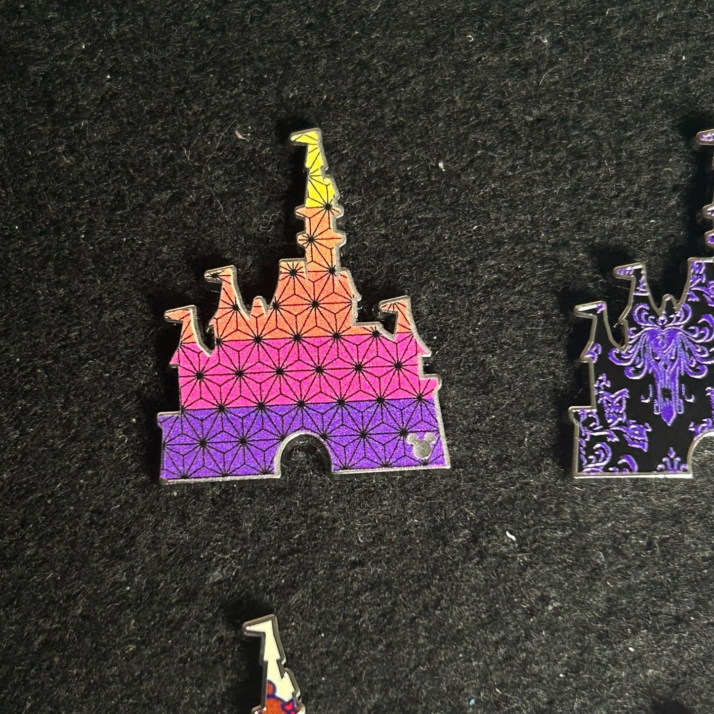 FULL SET - 2025 - Castle - 25 Years - HD - WDW - 6 Disney Pins