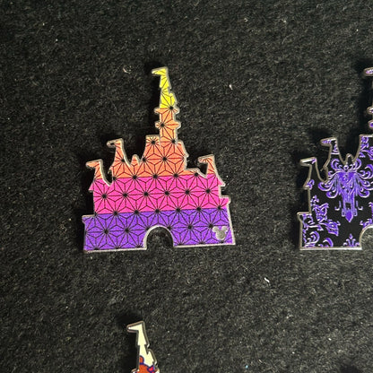 FULL SET - 2025 - Castle - 25 Years - HD - WDW - 6 Disney Pins