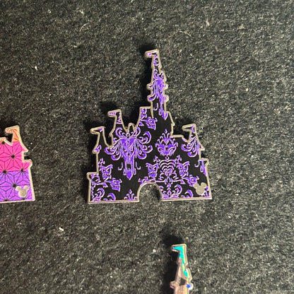 FULL SET - 2025 - Castle - 25 Years - HD - WDW - 6 Disney Pins