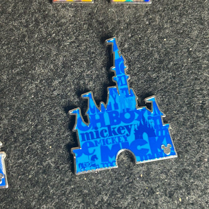 FULL SET - 2025 - Castle - 25 Years - HD - WDW - 6 Disney Pins