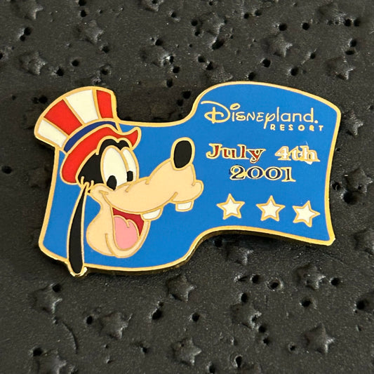 2001 - Goofy - 4th of July - DLR - Disney Pin