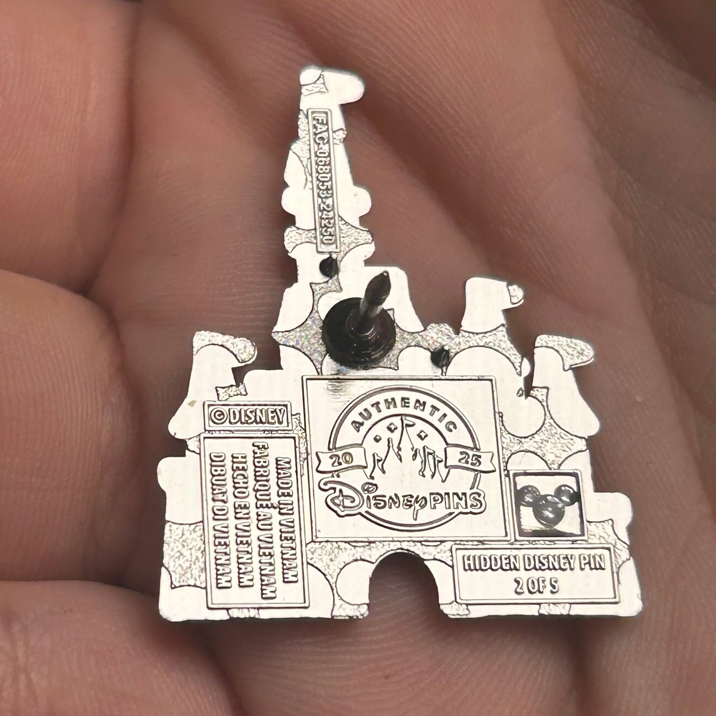 FULL SET - 2025 - Castle - 25 Years - HD - WDW - 6 Disney Pins