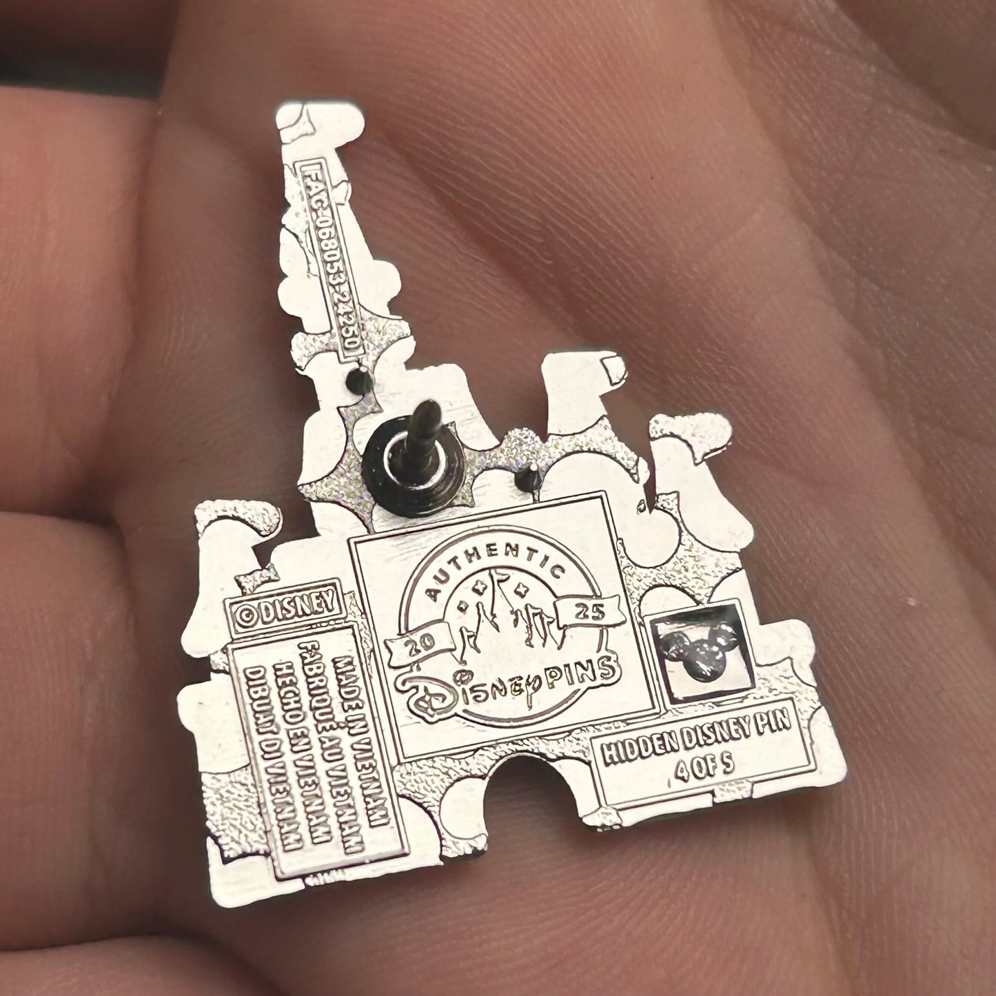 FULL SET - 2025 - Castle - 25 Years - HD - WDW - 6 Disney Pins