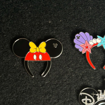 FULL SET - 2025 - Mickey Ears - Hidden Disney - Pins - With Super Chaser - 7 Pins