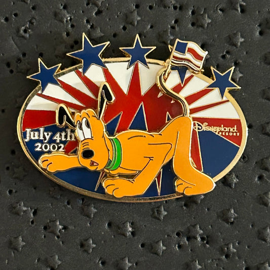 2002 - Pluto - 4th of July - DLR - LE 2,500 - Pin on Pin