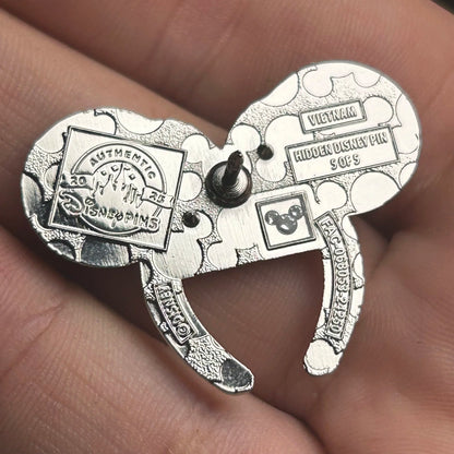 FULL SET - 2025 - Mickey Ears - Hidden Disney - Pins - With Super Chaser - 7 Pins