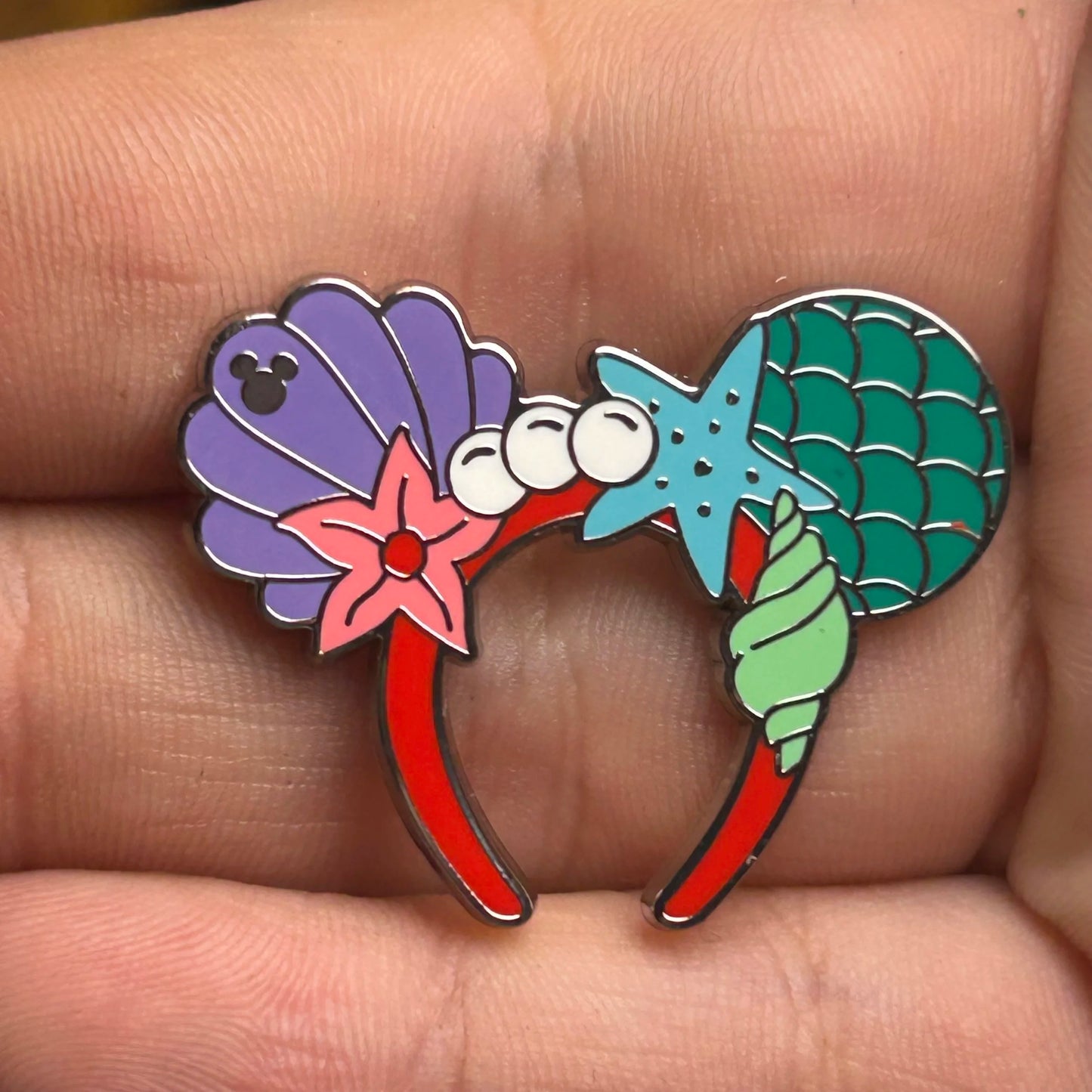 FULL SET - 2025 - Mickey Ears - Hidden Disney - Pins - With Super Chaser - 7 Pins