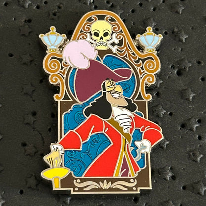 2024 - Captain Hook - Peter Pan - Villains - Mystery Pin