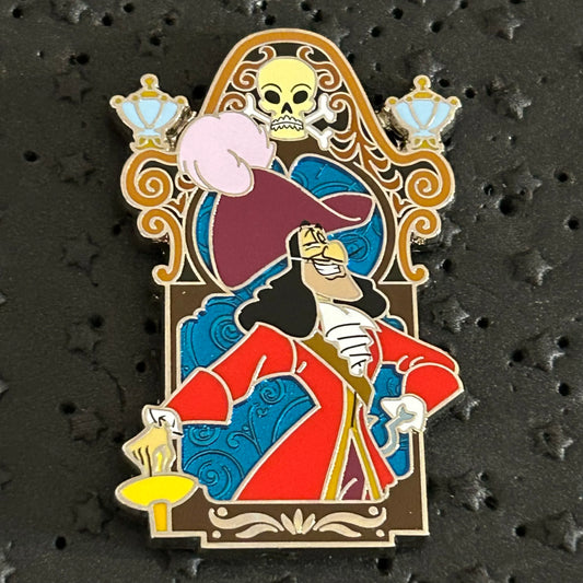 2024 - Captain Hook - Peter Pan - Villains - Mystery Pin