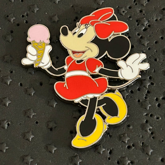 2024 - Minnie Mouse with Strawberry Ice Cream - Disney Pin