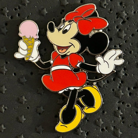 2024 - Minnie Mouse with Strawberry Ice Cream - Disney Pin