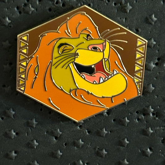 2024 - Mufasa - Laughing - Lion King - Mystery Pin