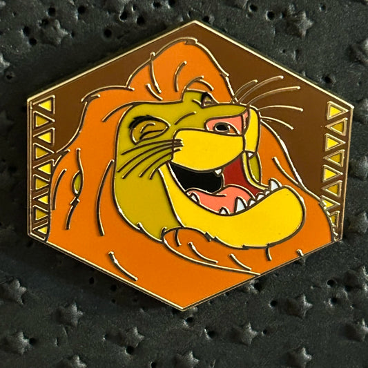 2024 - Mufasa - Laughing - Lion King - Mystery Pin