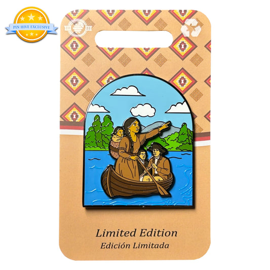 2025 - Sacagawea, Lewis, and Clark - Missouri River  - Historical Series - LE 200 Pin on Pin - Pin Hive Exclusive