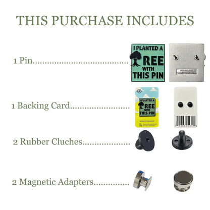 2025 - I Planted A Tree With This Pin - Website Exclusive Pin - Pin Hive Exclusive