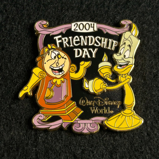 2004 - Lumiere and Cogsworth Friendship Day - Beauty And The Beast   LE 2,500