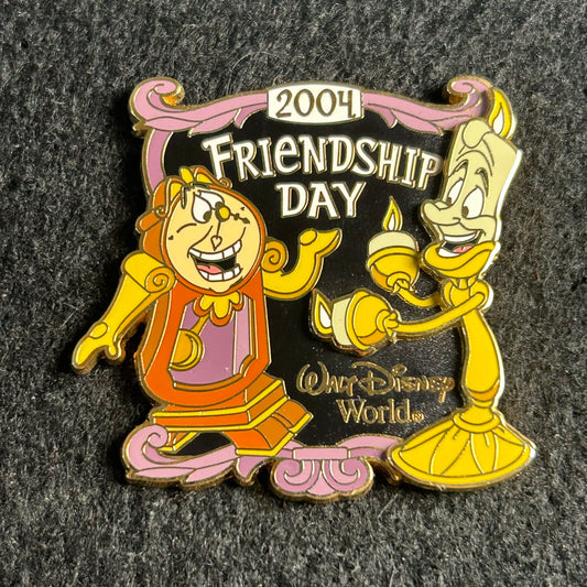 2004 - Lumiere and Cogsworth Friendship Day - Beauty And The Beast   LE 2,500