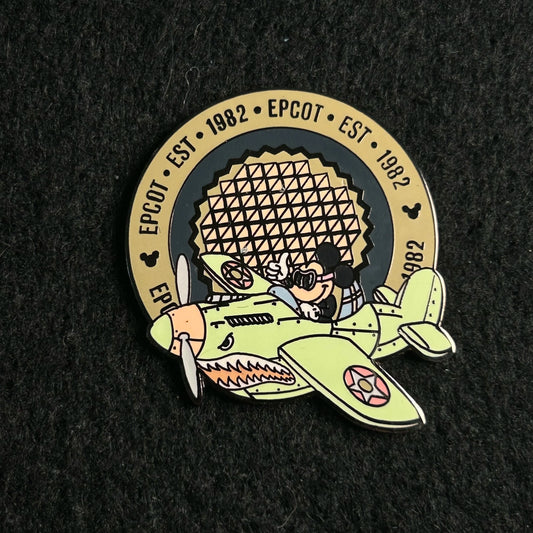 2000 - Mickey Mouse Flying Plane - EPCOT -  LE 7,500